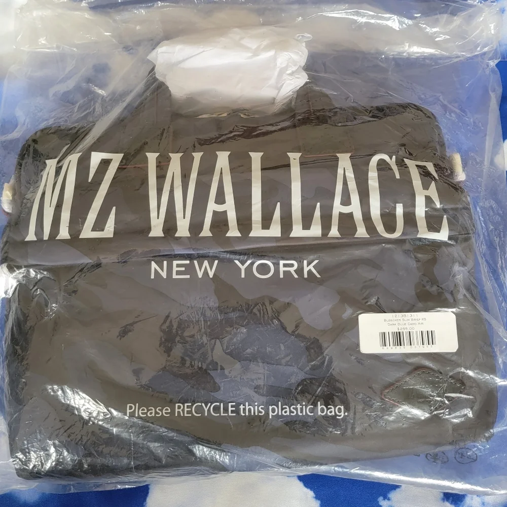 MZW Blue Camo Bleecker Slim Brief XS